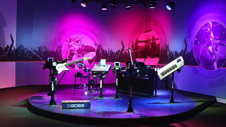 Grammy Museum Stage setting